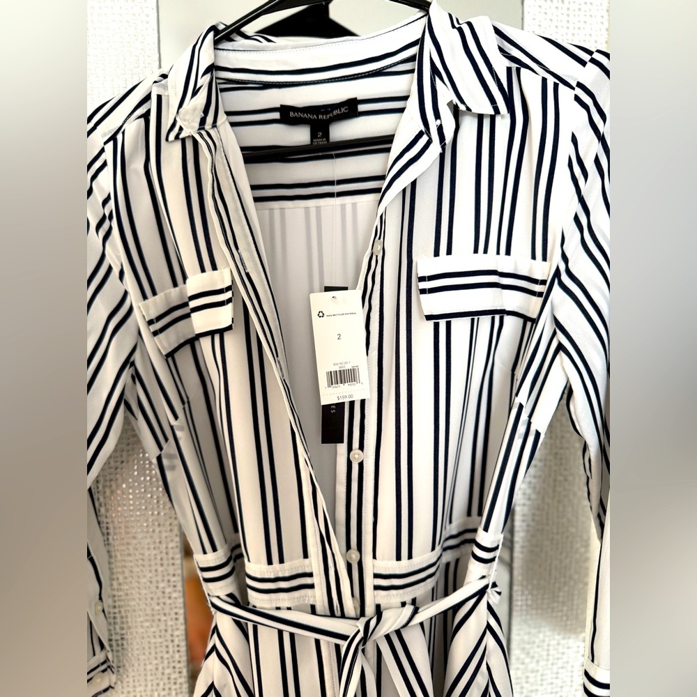 Brand New Banana Republic Maxi Shirt Dress - Picture 3 of 3
